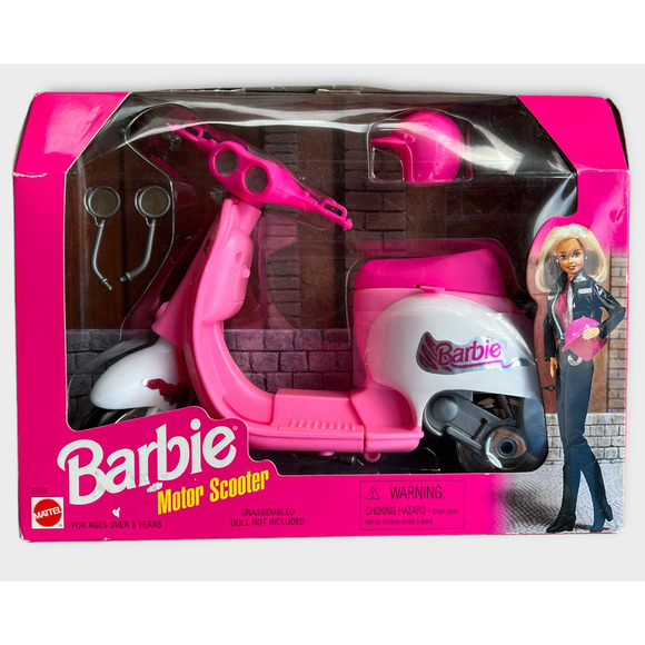 Barbie Other - Barbie Motor Scooter (1997 Arcotoys, Mattel)